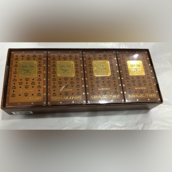 MCM Miniatures collection 4pack eau de parfum boxed set .23oz/7ml each new - Picture 16 of 17
